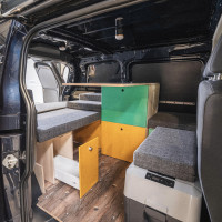 abnehmbarer van umbau Volkswagen ID Buzz Kastenwagen / Cargo abnehmbarer van umbau Volkswagen ID Buzz Kastenwagen / Cargo