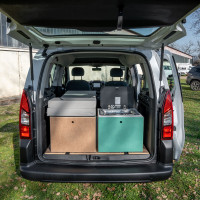 kleiner ausgebauter Van Renault Kangoo 2 Kleintransporter