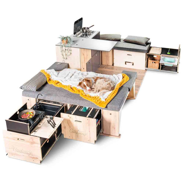 Camper Ausbau Kit f&uuml;r Kastenwagen - ideal f&uuml;r Langzeitreisen