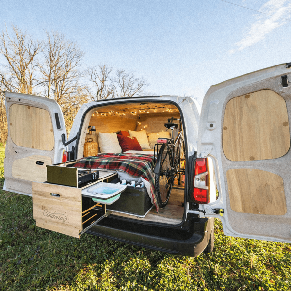 Herausnehmbares Camper Ausbau Modul - Kleintransporter ohne Bohren