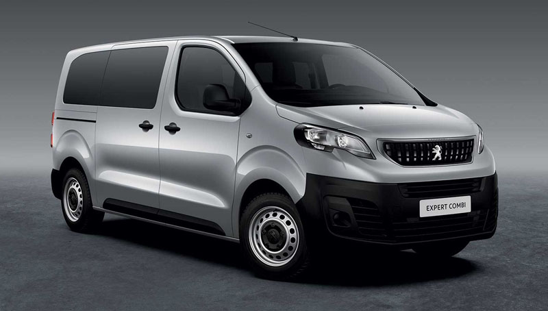 Zweite Phase eines Peugeot Expert 3 Combi oder Traveller